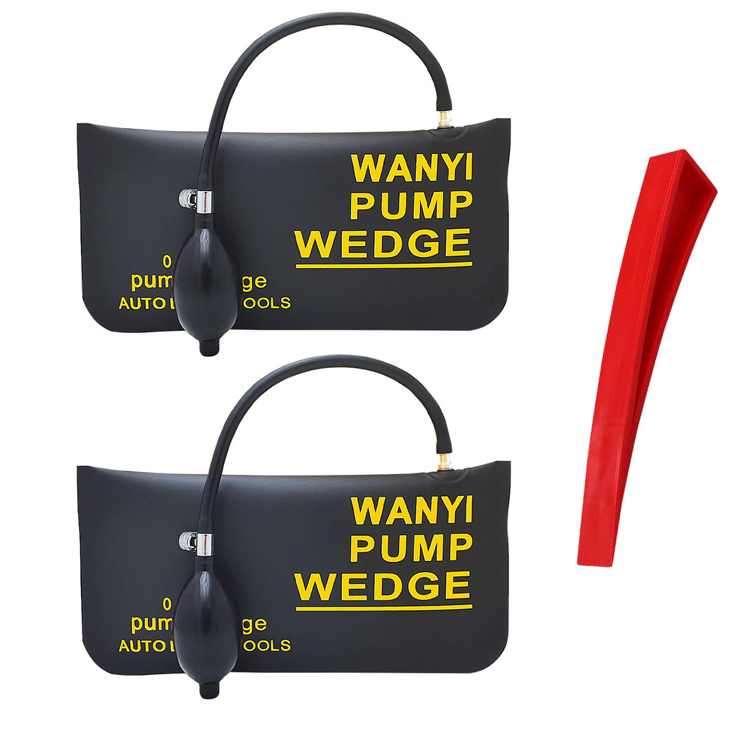 WANYI 2 Stück Montagekissen luftkissen Air Wedge Pump luftkissenheber hebekissen hebekissen für möbe