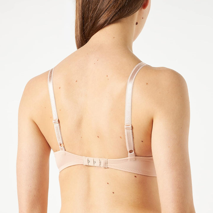 PUMA Damen Swimwear Scoop Neck Top Bikini, Peach Combo