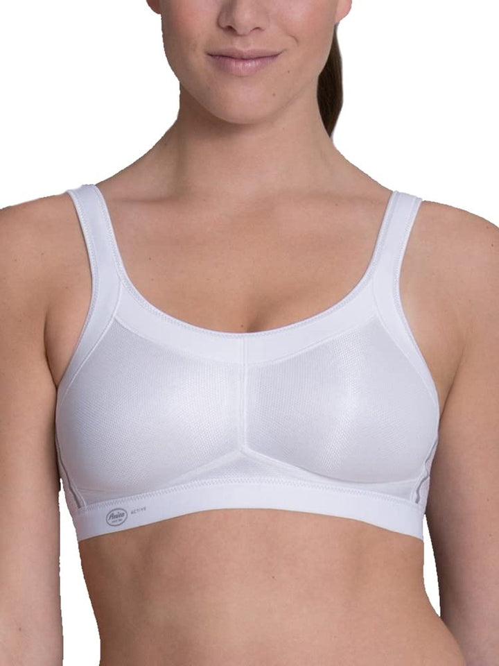 Anita Active Damen Momentum Sport-BH (1er Pack) 80B Weiss, 80B Weiss