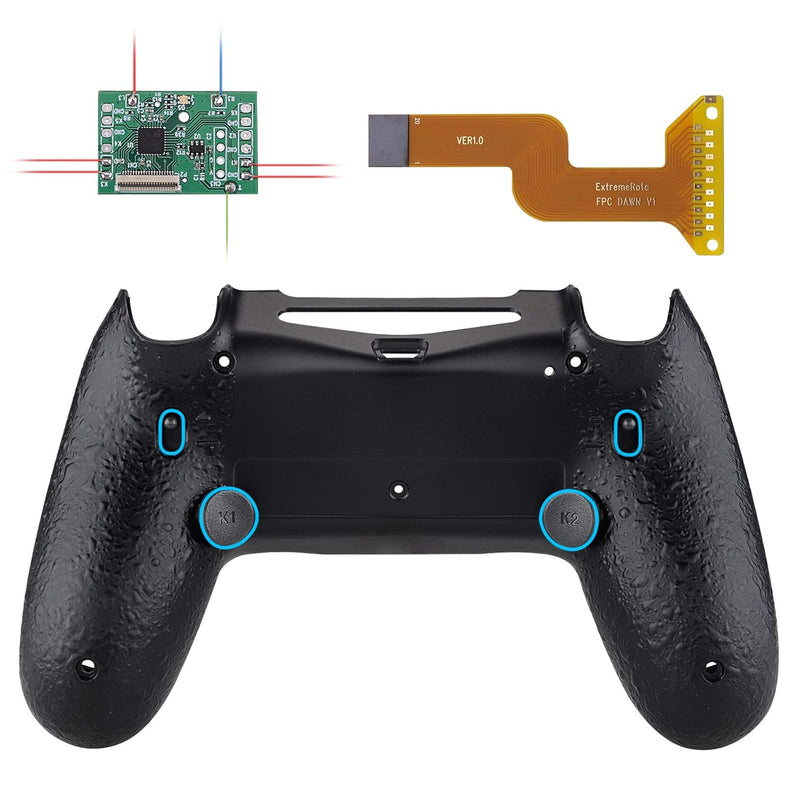 eXtremeRate DAWN2.0 FlashShot Trigger Stop Remap Kit für ps4 CUH-ZCT2 Controller,DIY-Ersatz Hülle Ge