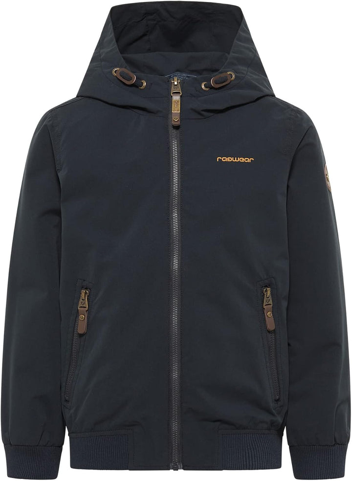 Ragwear Matys Jungen Jacke Übergangsjacke Blouson Sommerjacke vegane Streetwear 128 Navy Blau, 128 N