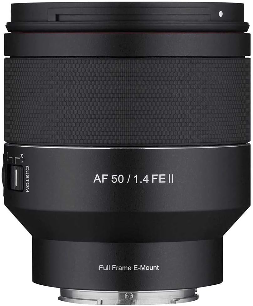 Samyang AF 50mm F1,4 II FE für Sony E - Standard Autofokus Objektiv für spiegellose Systemkameras vo