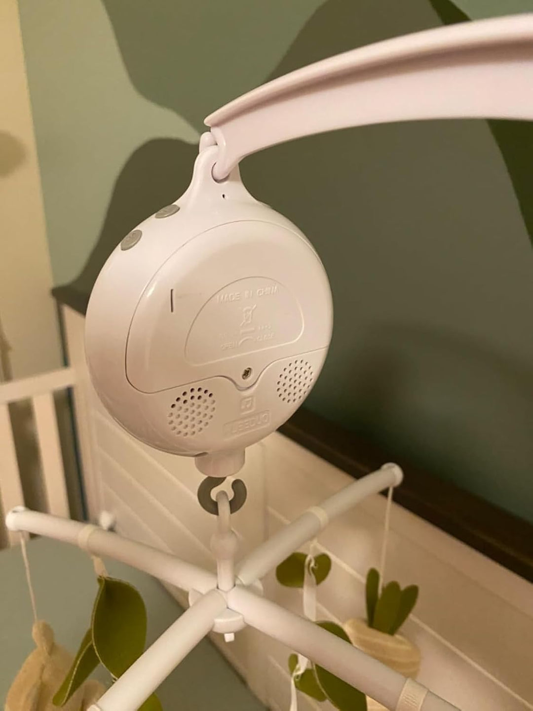 Mobile Baby,Baby Spieluhr mit 35 Musik,Einstellbare Lautstärke,Einfach anzubringen,Stoppt nach 30 Mi