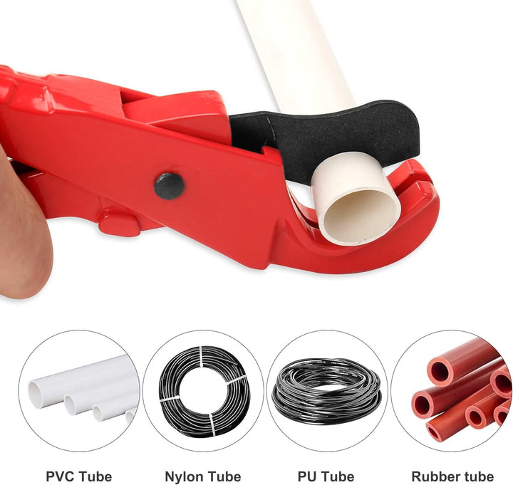 HAUTMEC PEX-Rohr- und Schlauchschneider zum Schneiden von 36 mm PVC-, CPVC-, PPR-, PEX-, Gummischläu