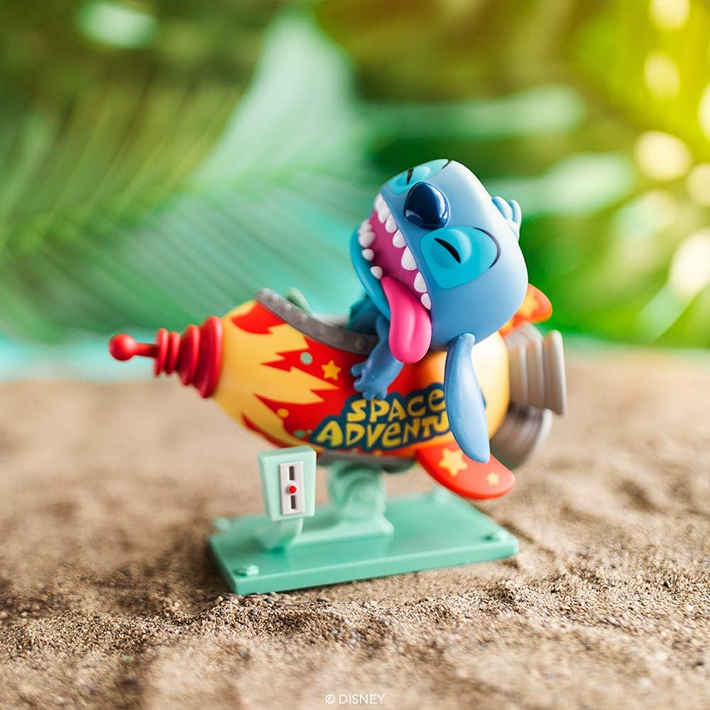 Funko Pop! Rides Super Deluxe: Disney Stitch Rocket - Lilo and Stitch - Vinyl-Sammelfigur - Geschenk
