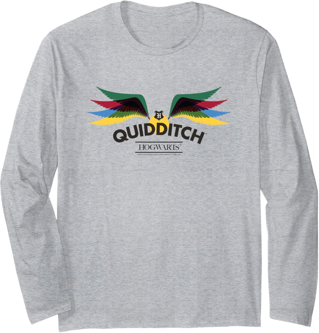 Harry Potter Hogwarts Quidditch Langarmshirt