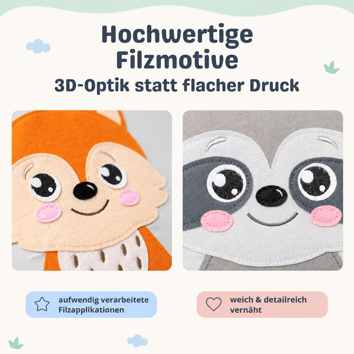 Aufbewahrungsbox Kinder für Kallax Regal I Einsatz Kinderregal I Faltbox 33x33x33 Kinderzimmer I Box