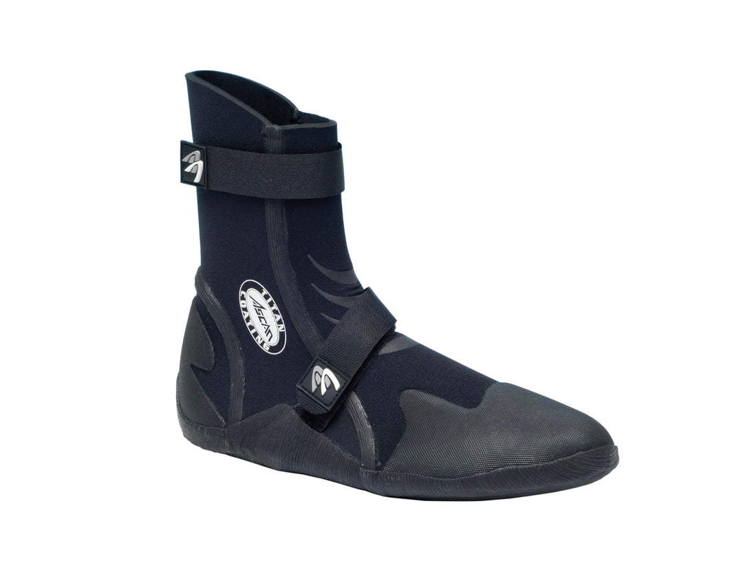 Ascan Neopreschuhe Surfschuhe Superflex 5mm NEU alle Grössen PREISHIT!!! 40.5/41 EU Neopren Schwarz,