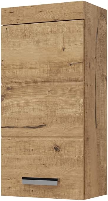 Vicco Badschrank Luna, Eiche, 37 x 77 cm Eiche Hängeschrank, Eiche Hängeschrank