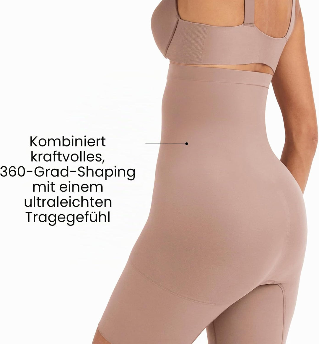 Spanx Damen Higher Power Short Waist Shapewear S Waist Shapewear Café Au Lait, S Waist Shapewear Caf