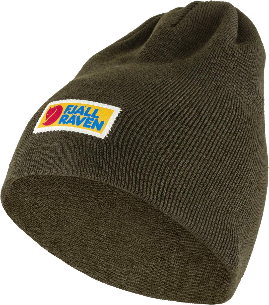 Fjällräven Unisex Baskenmütze Vardag Beanie Einheitsgrösse Deep Forest, Einheitsgrösse Deep Forest