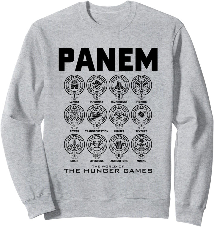 The Hunger Games Bezirkssymbole Sweatshirt