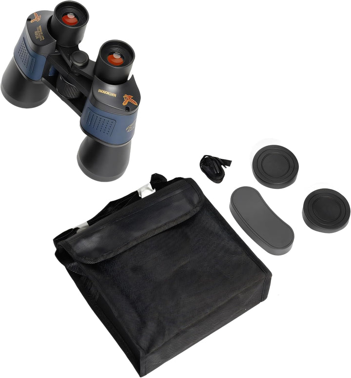 Retoo Fernglas 60x60 HD Kompakt Wasserdicht – Leichtes Gummi-Anti-Rutsch Feldstecher mit Zoom & Foku
