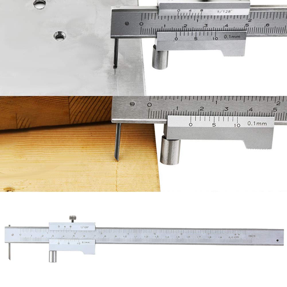 Metallschreiber, 0–200 Mm, Parallel Gekreuzter Messschieber, Markierungslehre, Metallschreibwerkzeug