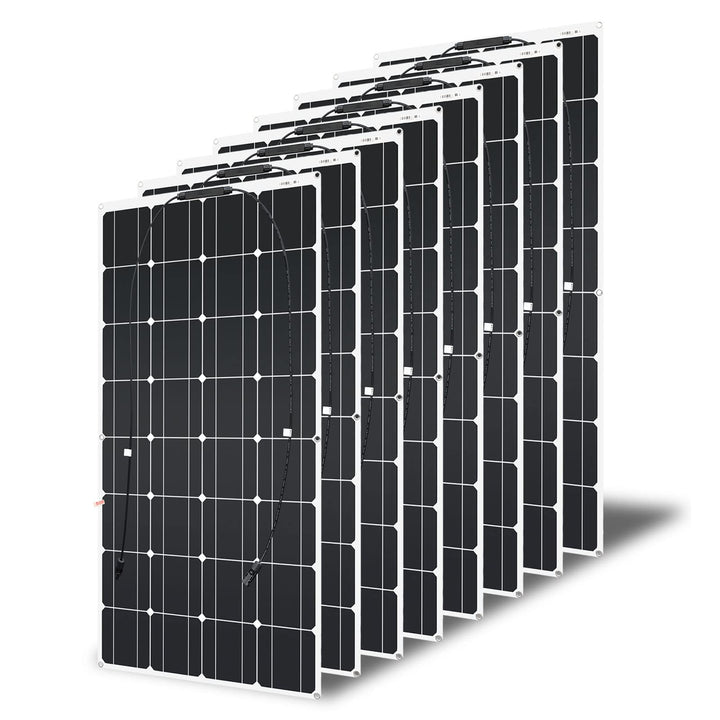 800W Flexibles Solarpanel Biegsames（8 stücke）solarmodul,Monokristallines Solarpanel,für Wohnmobil, A