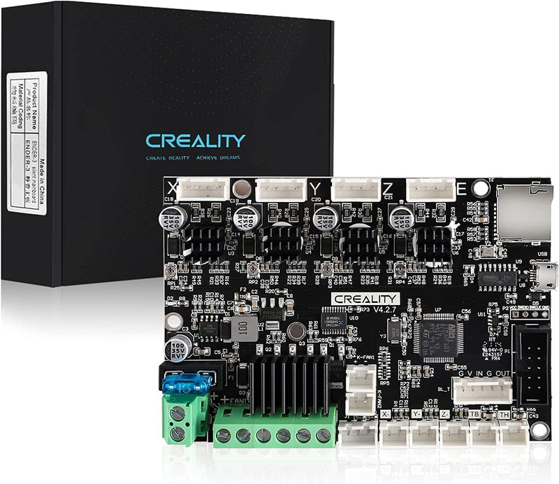 Creality Offizielles Ender 3 Silent Motherboard Upgrade V4.2.7 Mainboard Control Board mit TMC2225 T