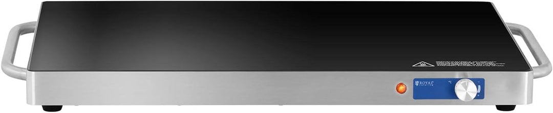 Royal Catering RCIC-230W Warmhalteplatte Edelstahl Wärmeplatte Wärmer Speisenwärmer 240 W 60-105 °C