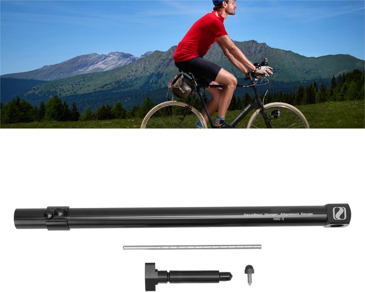 Pyhodi Schaltauge-Ausrichtungslehre, 15,75-Zoll-Schaltwerk-Korrekturschlüssel-Werkzeug, 400-mm-Fahrr