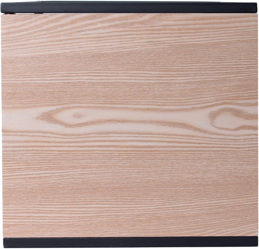 THE HOME DECO FACTORY HD3845 Tabelle, Holz, Holzschwarz, One Size