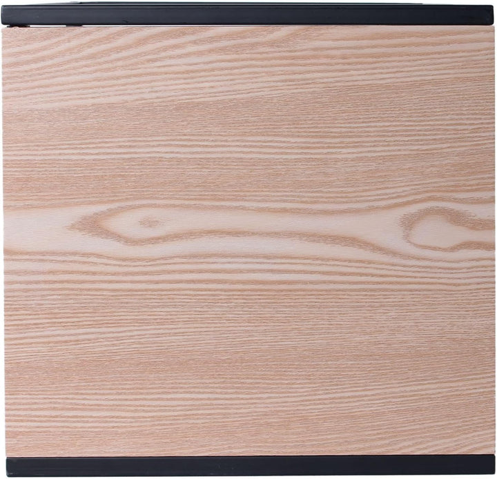 THE HOME DECO FACTORY HD3845 Tabelle, Holz, Holzschwarz, One Size