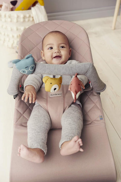 BabyBjörn Spielzeug für Babywippe, Weiche Freunde, Weiche Freunde