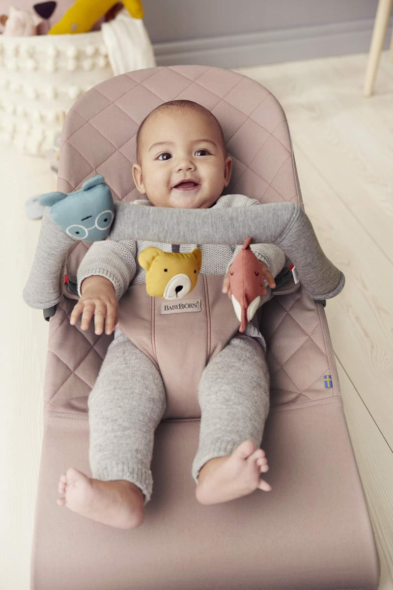 BabyBjörn Spielzeug für Babywippe, Weiche Freunde, Weiche Freunde