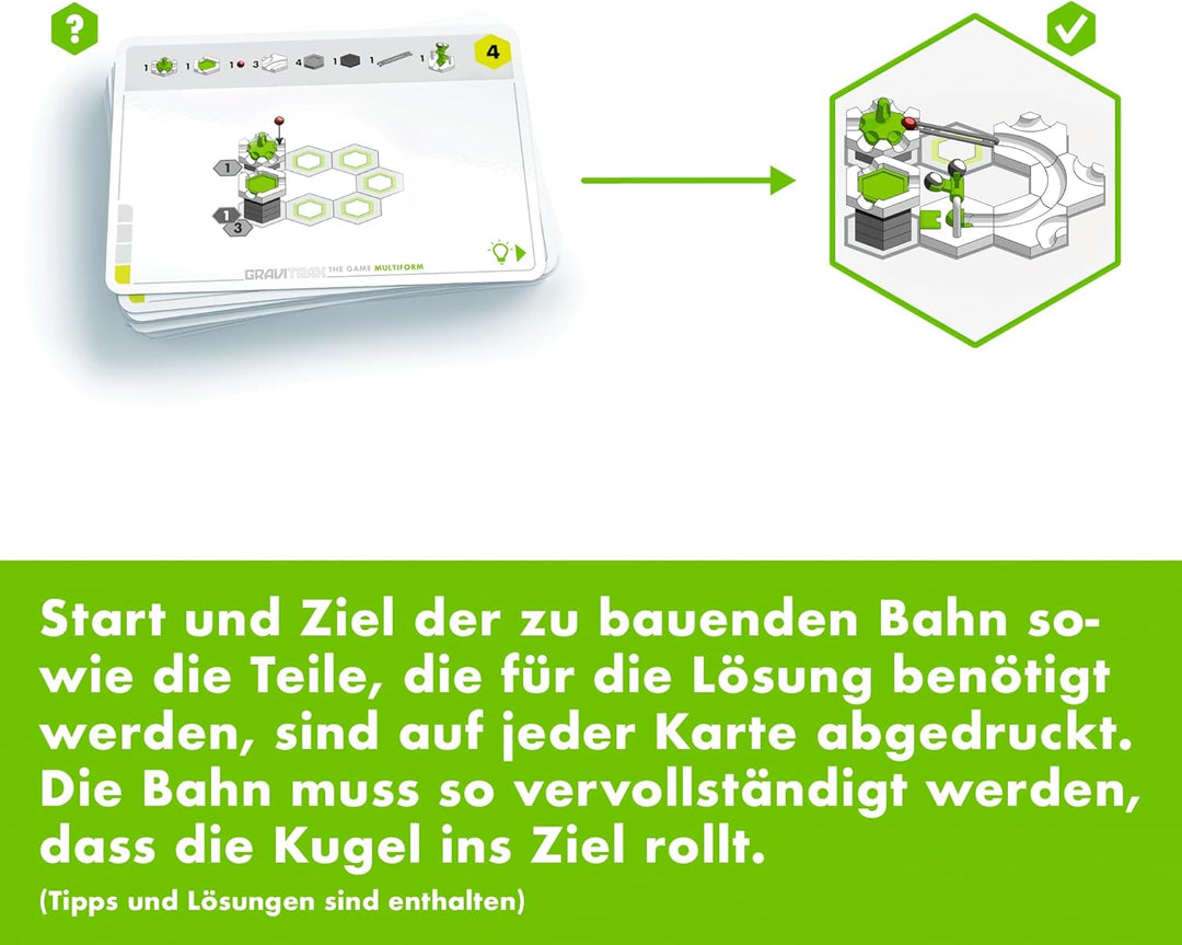 Ravensburger GraviTrax The Game Multiform - Logikspiel für Kugelbahn Fans , Konstruktionsspielzeug f