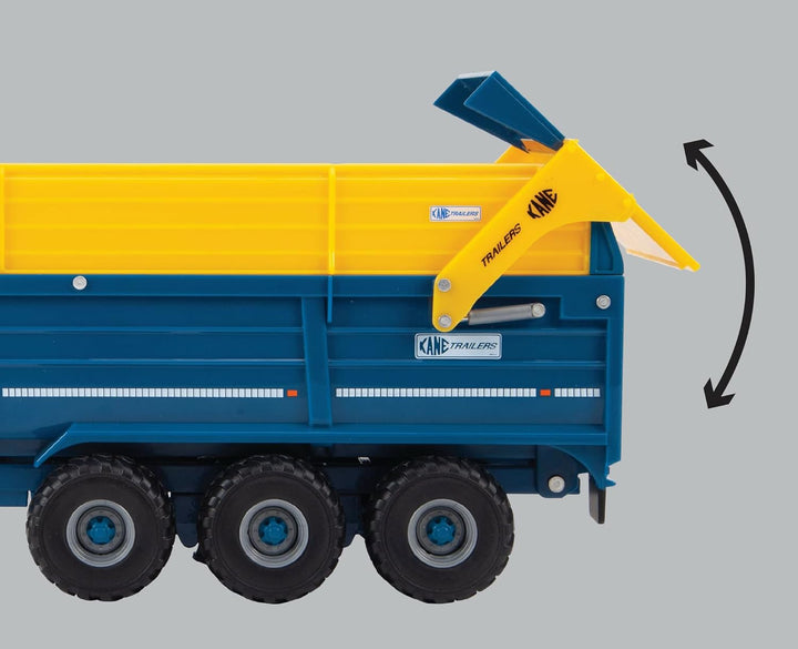 Britains Kane 43284 Halfpipe Silage Anhänger Dreiachsen