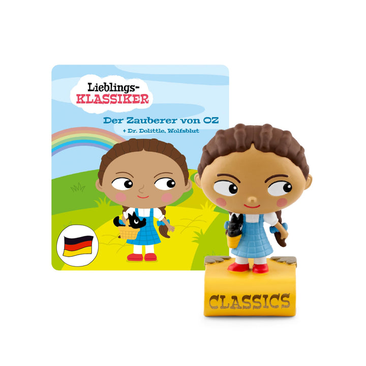 tonies Hörfiguren für Toniebox, Lieblings-Klassiker – Der Zauberer von Oz und Zwei weitere Klassiker