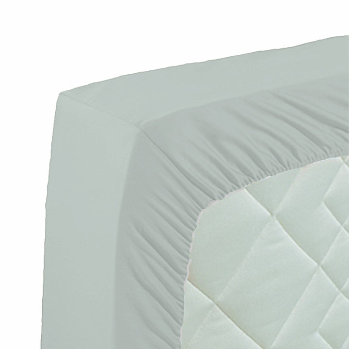 Curt Bauer Spannbettlaken, Silberjade, 140 x 200 cm Silberjade 140 x200 cm, Silberjade 140 x200 cm