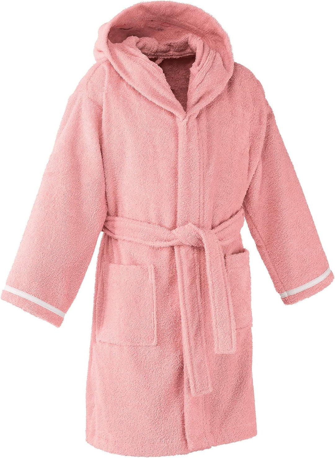 Erwin Müller Kinder Bademantel Einhorn Frottier - kuschelweich, saugstark, mit Kapuze, Taschen und B