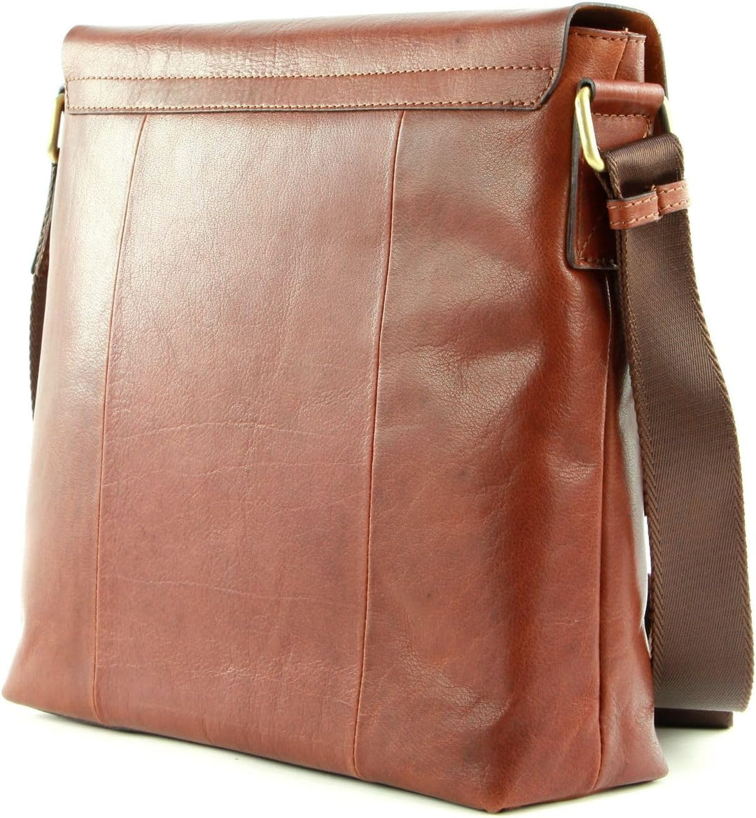 SADDLER Carter Messenger Bag Midbrown