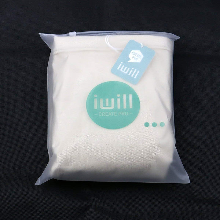 iwill CREATE PRO Grosse, weiche Aufbewahrungstasche aus Segeltuch, Aufbewahrungsbox für Schränke, at