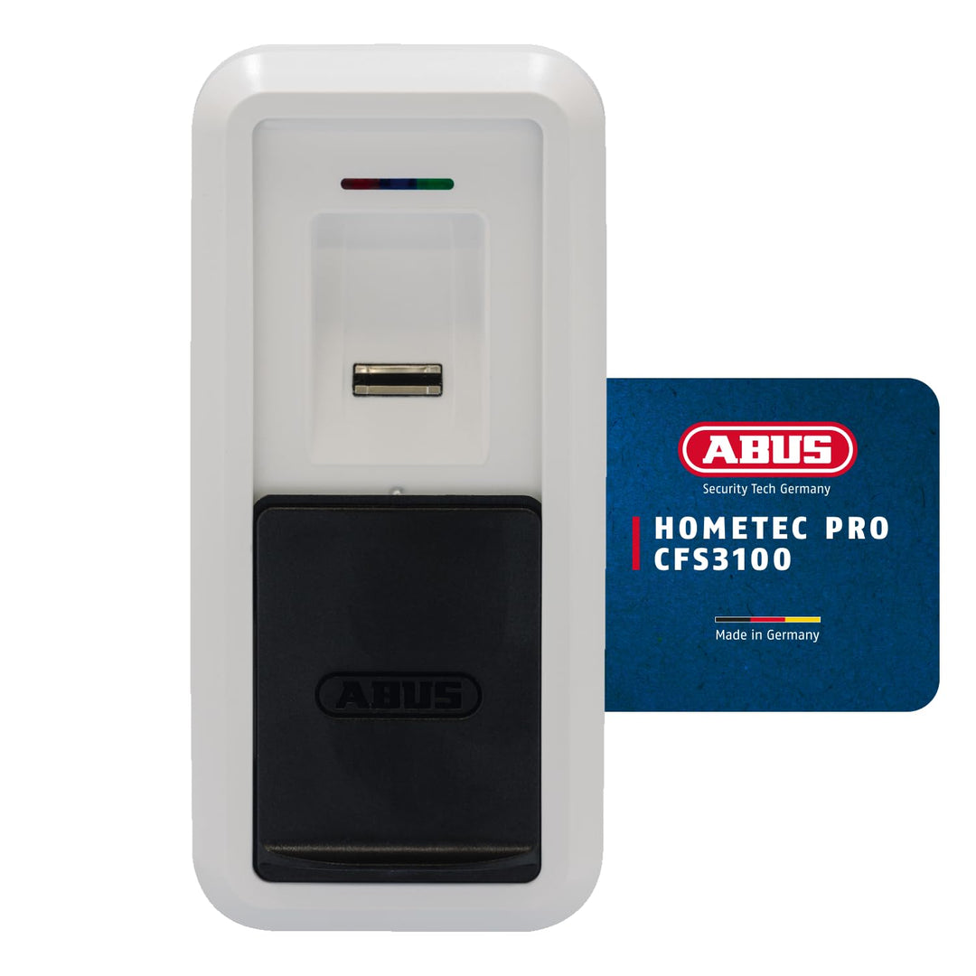 ABUS HomeTec Pro Bluetooth®-Fingerscanner CFS3100 - zum Öffnen der Haustür - mit Verdeck - für den H