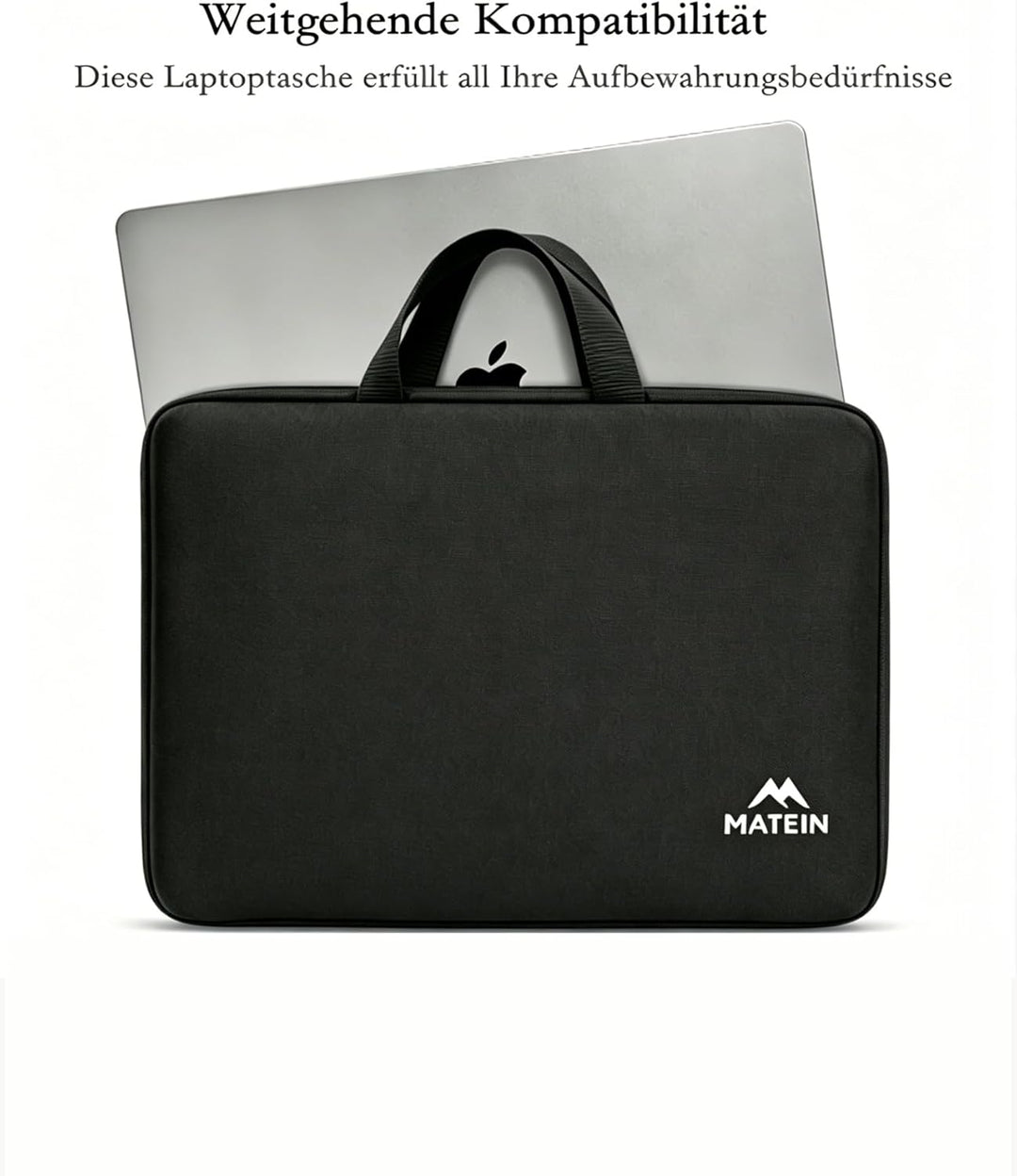 MATEIN Laptophülle 15,6 Zoll, Laptop Hülle Wasserdicht Laptoptasche Schutzhülle mit Griff, Laptop Sl