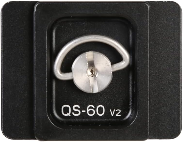 Vanguard QS-60V2 Zubehör für Kopf-Stativ aus Aluminium, schwarz ZUBEHÖR PARA TRÃ PODE VANGUARD QS-60