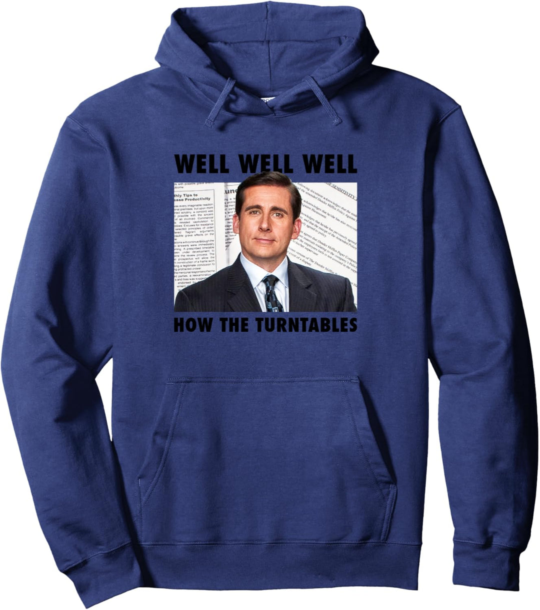 The Office Michael Wie die Plattenspieler Pullover Hoodie
