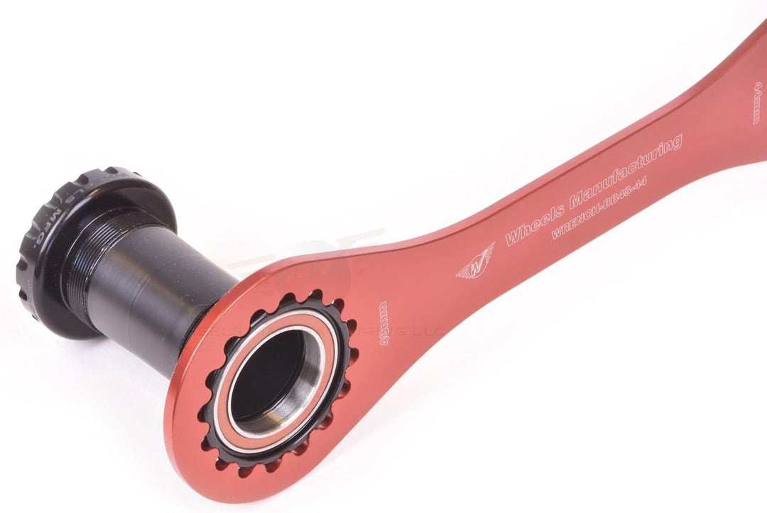 Wheels Mfg Double Ended Bottom Bracket Wrench Rot/Ausflug, einfarbig (Getaway Solids) 16x48.5mm/16x4