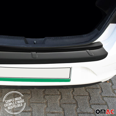 Ladekantenschutz Stossstangenschutz kompatibel mit VW T5 Multivan 2003-2015 ABS Glanz 1x, ABS Glanz