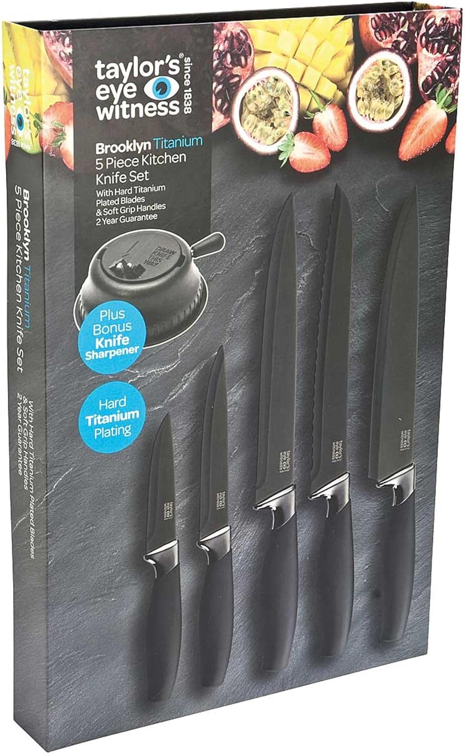 Taylors Eye Witness Messer-Set, Titan