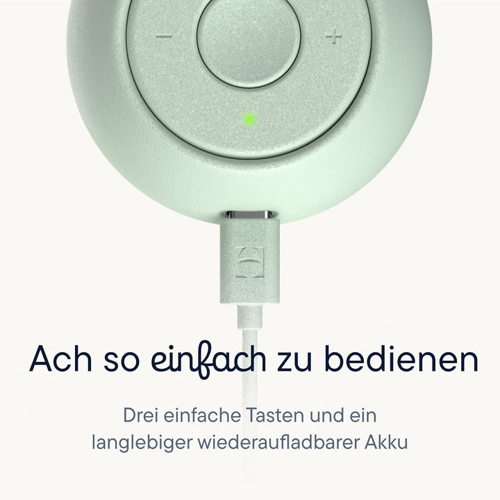 Hatch Rest Go | Tragbare Soundmaschine für Kinder | 10 beruhigende Geräusche | weisses Rauschen | Sh