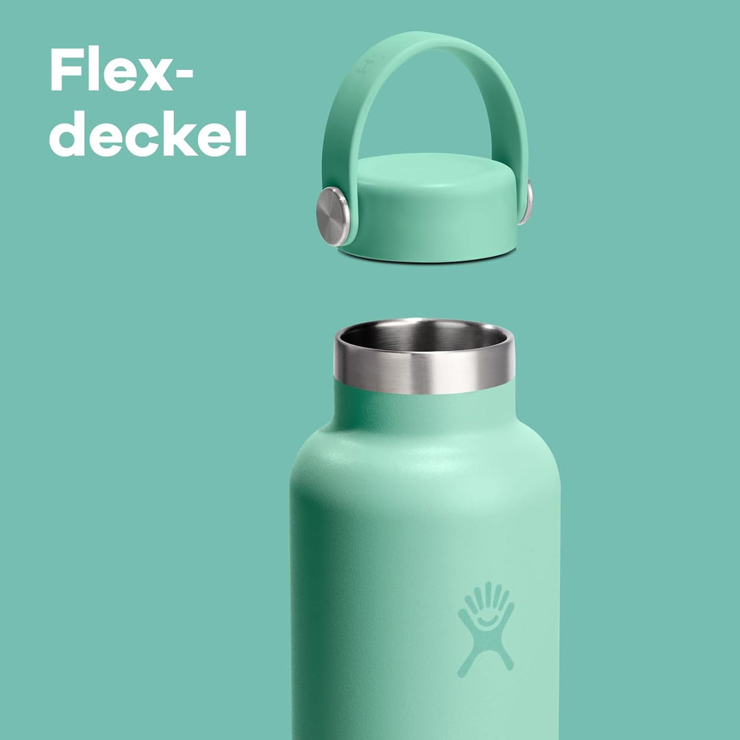 Hydro Flask – Standard Flex Cap 621 ml (21 oz) Bottle Harbor Blue 621 ml, Harbor Blue 621 ml