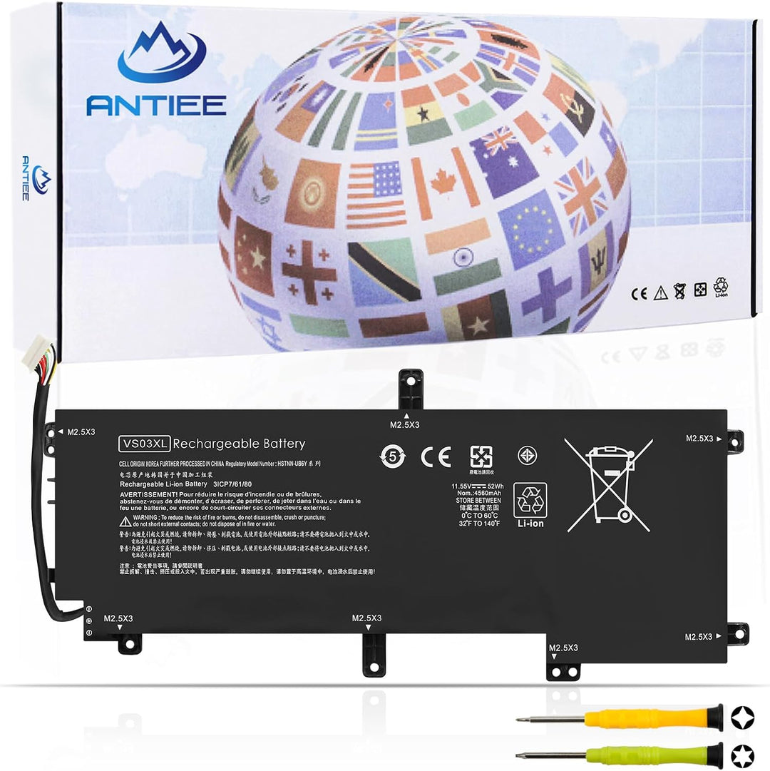 ANTIEE VS03XL Laptop Akku für HP Envy 15T-AS000 15T-AS100 15-AS000 15-AS133CL AS020NR AS027CL AS182C