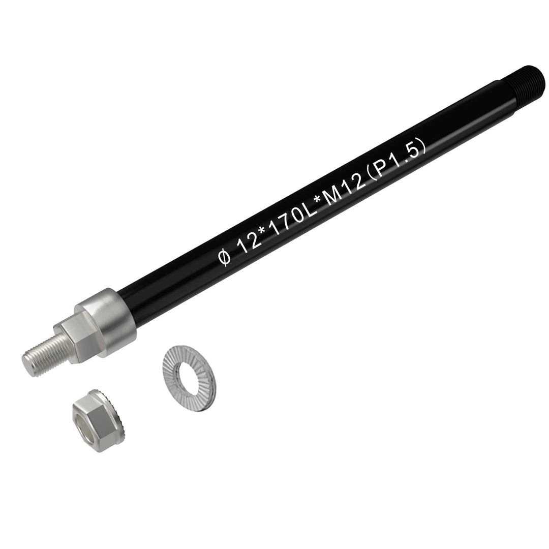 NICEDACK Steckachse Adapter M12 für Fahrradanhänger Kupplung, Fahrrad Steckachsenadapter, Fahrrad St