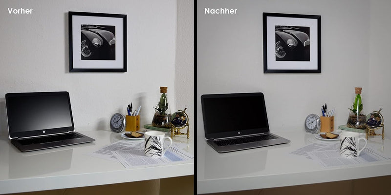 KROPP Selbstklebende Diffusorfolien für LED Lampen, 5 cm Kreiszuschnitt, Milchglasfolie für schöne O