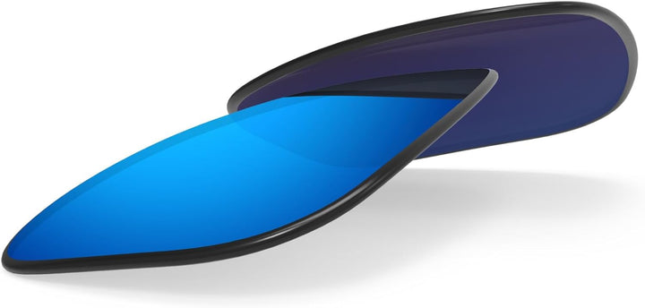 BlazerBuck Anti-salz Polarisierte Ersatzgläser für Oakley Sliver OO9262 Eisblau Polarisiert - [Polyc