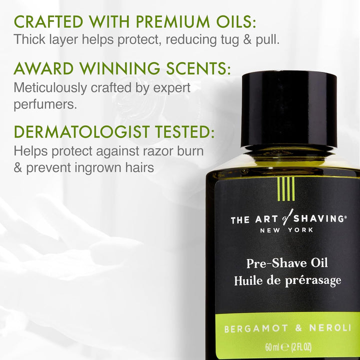 The Art of Shaving - Pre-Shave Oil with Bergamot and Neroli Essential Oil