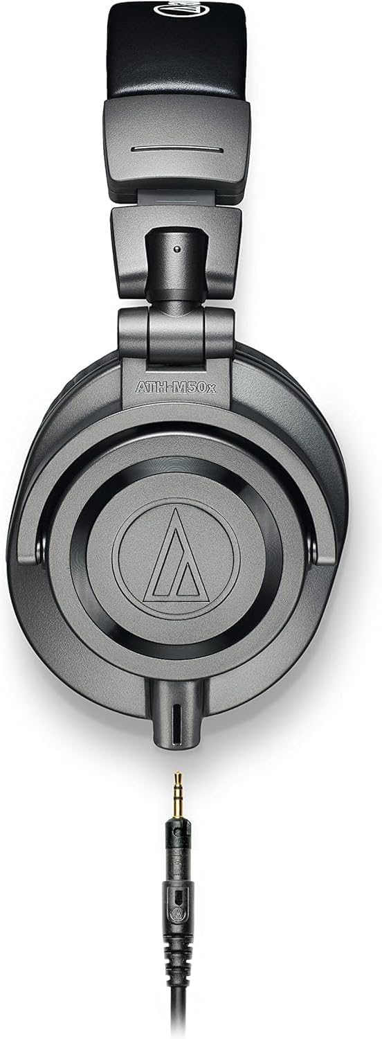 Audio-Technica M50xGM Professioneller Monitorkopfhörer Limited-Edition Gunmetal Gunmetal Kabelgebund