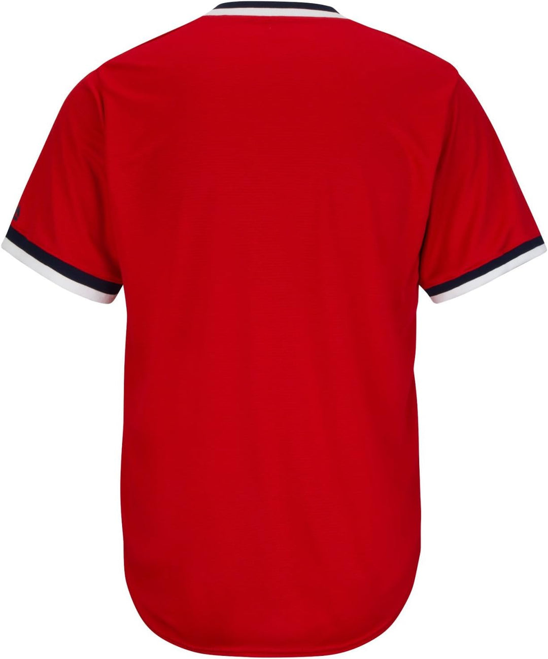 Majestic Athletic MLB Cleveland Indians Cooperstown Cool Base Jersey L Rot, L Rot