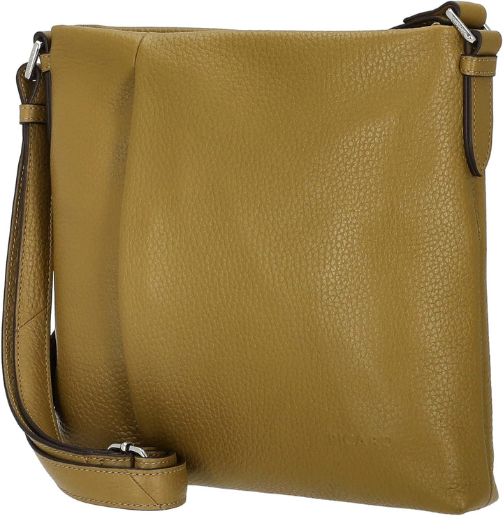 Picard Damen Schultertasche PURE aus Echtleder Mittel | mit Reissverschluss | Schultertasche | Allta
